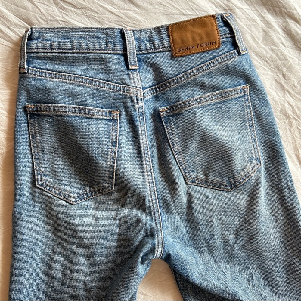 Denim Forum the Anjelica High Rise Slim - Picture 6 of 7